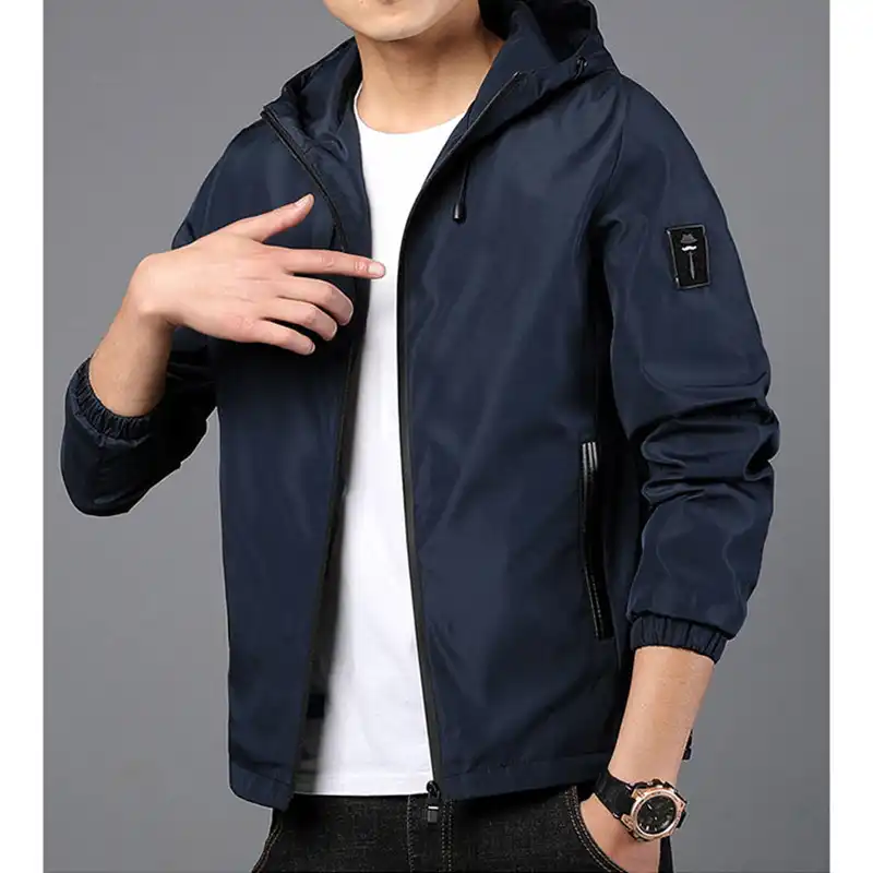 jaqueta poliester masculina