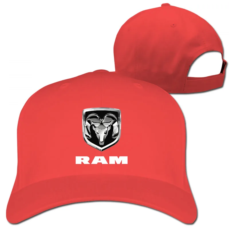 Бейсбольная кепка с логотипом ram Dodge truck для мужчин и женщин, Кепка-Дальнобойщик, модная Регулируемая Кепка - Цвет: 1-Red