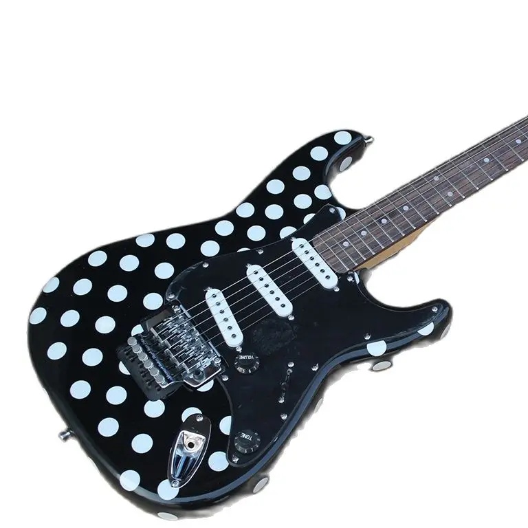 

Классическая 6-струнная Электрогитара, двойной качели, окрашенная серия, бесплатная доставка