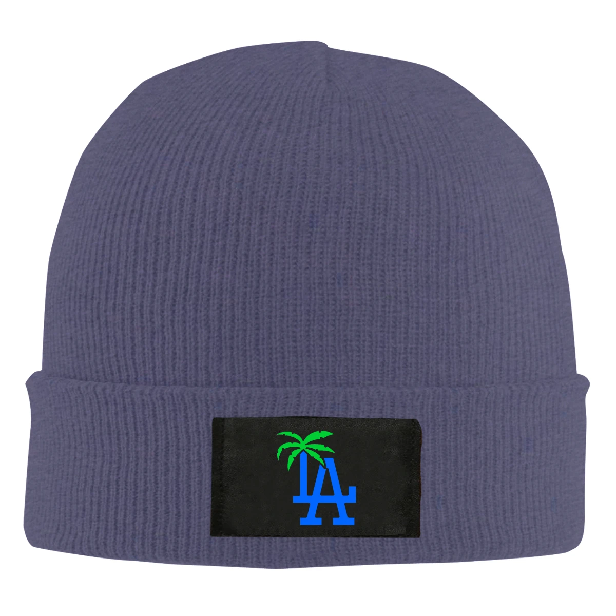 LA Black Beanie Мужская Женская Зимний теплый для катания на лыжах кепка вязаная шапка с черепом