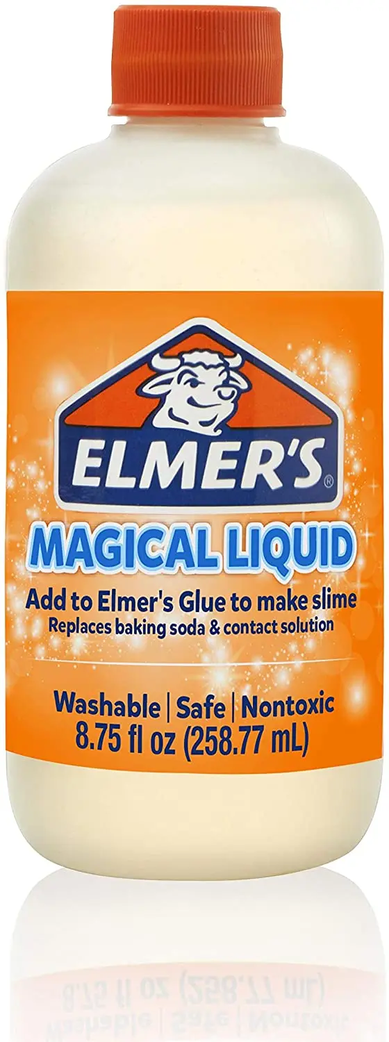 Elmer's Metallic Liquid Glue, Great for Making Slime, Washable, Teal, 5  Ounces 