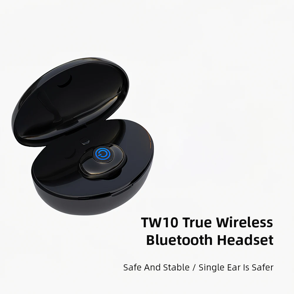 TWS V4 2 Bluetooth Earphone Wireless Earbuds Headsets Single Sports For iPhone XS Max Samsung Galaxy Note 9 HD Stereo Universal