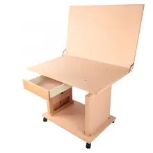 Раскрашенная подставка Регулируемая высота деревянный мольберт арт эскиз краска ing стол для рисования маслом и акварелью гуашь подставка для картин