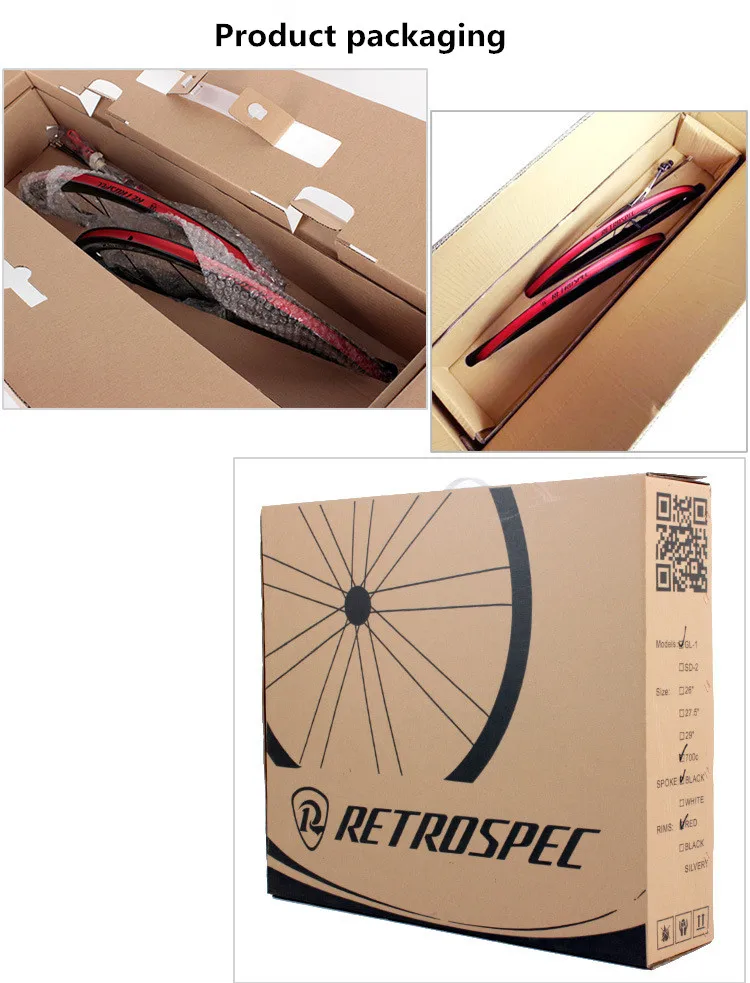 RS MTB Горный складной велосипед BMX велосипед 4 палин круглые спицы 24H алюминиевый сплав 20 дюймов дисковый тормоз набор колес