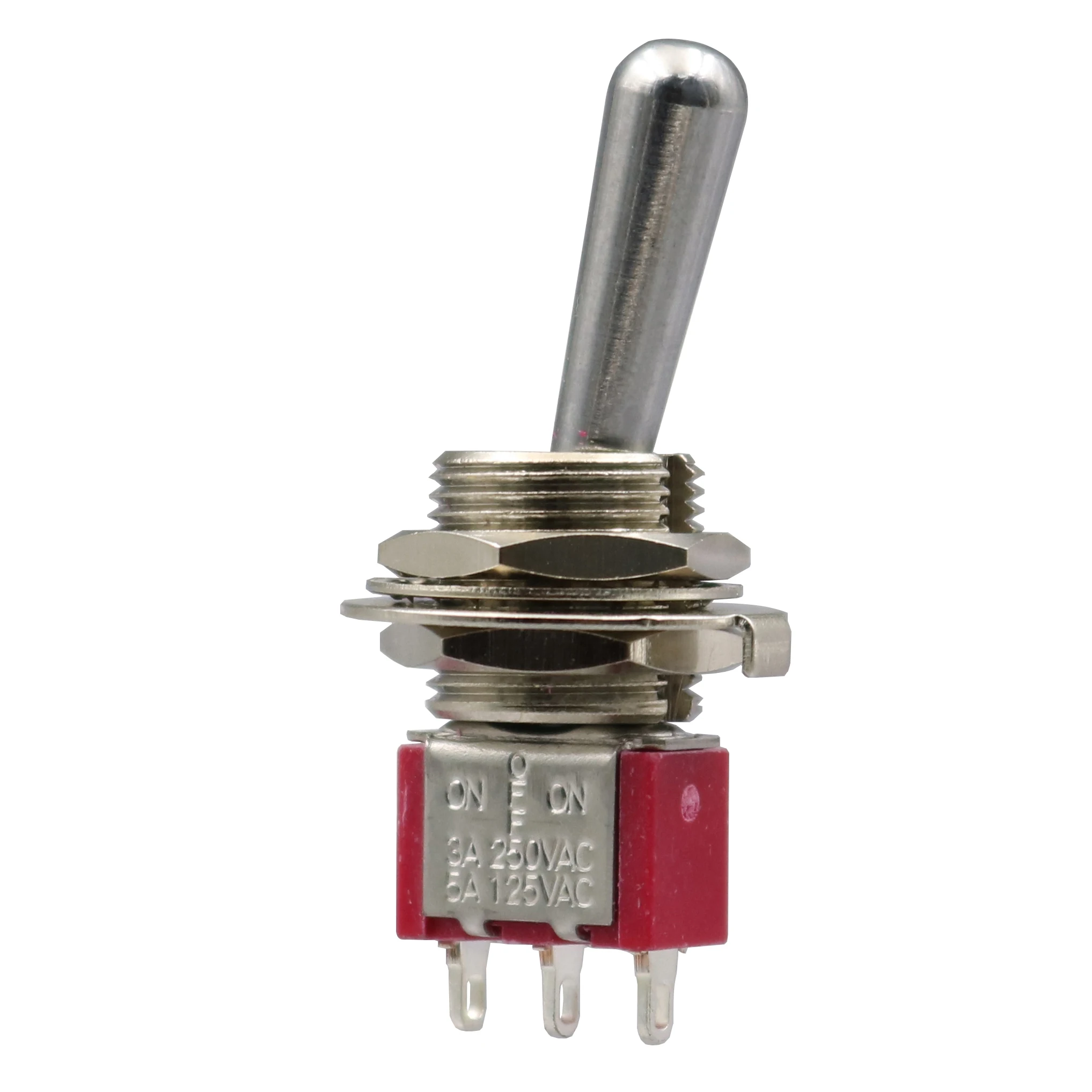ON Momentary 3Position 6Pin DPDT Mini Toggle Switch 1Pc R8018A SH ON -OFF-