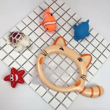 

Cute Animal Cartoon Cat Fishing Net Baby Bathing Time Water Pool Toys For Kids Children