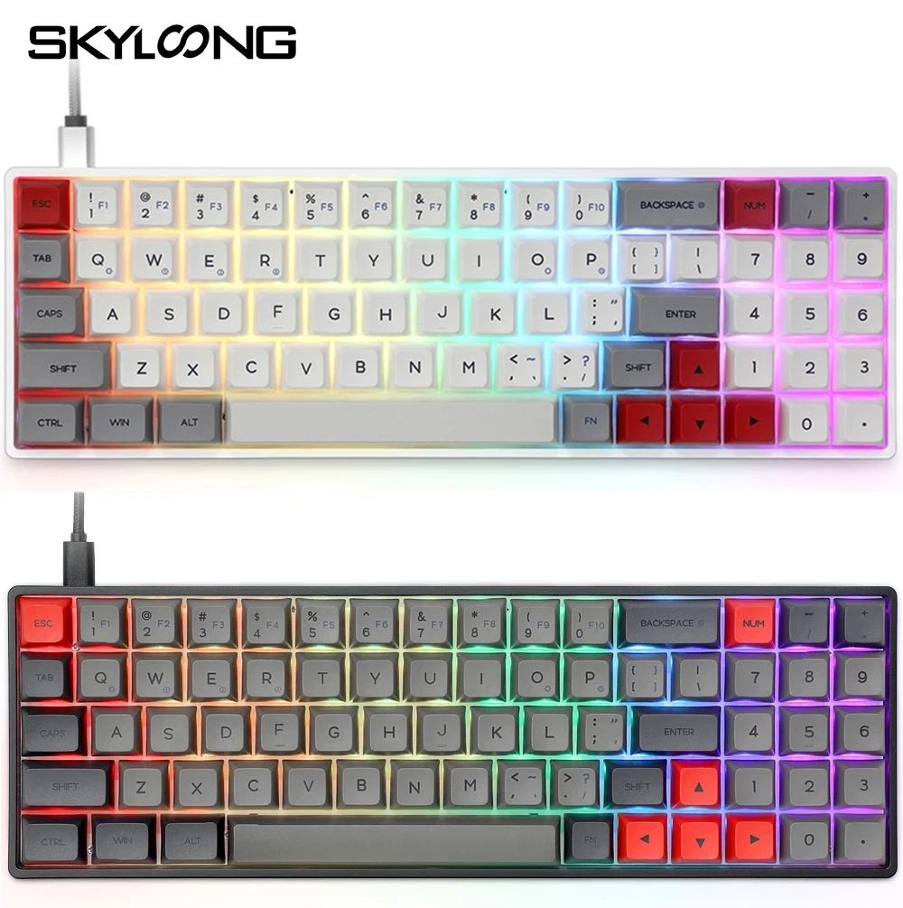SK71 71 ключ Bluetooth беспроводная/USB Проводная игровая механическая клавиатура
