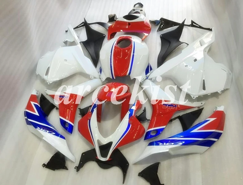 Литьевая Форма ABS Обтекатели комплект Подходит для HONDA CBR600RR F5 09 10 11 12 CBR600 2009 2010 2011 2012 белый красный синий