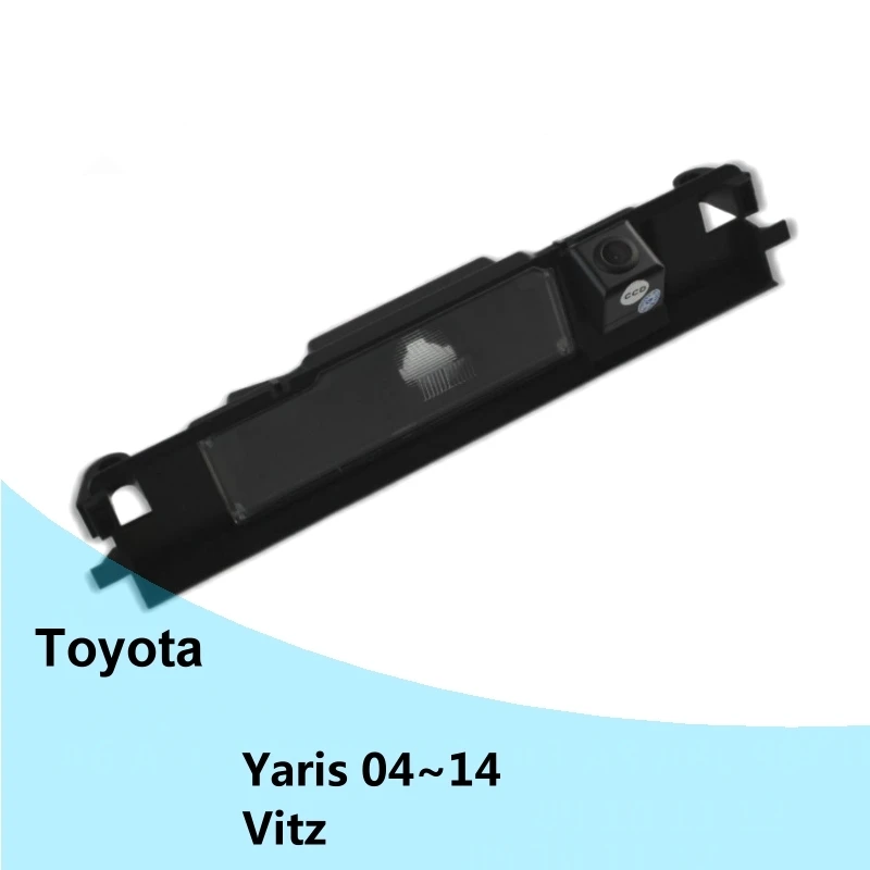 Камера заднего вида BOQUERON водонепроницаемая широкоугольная для Toyota Yaris 04 ~ 14 Vitz |