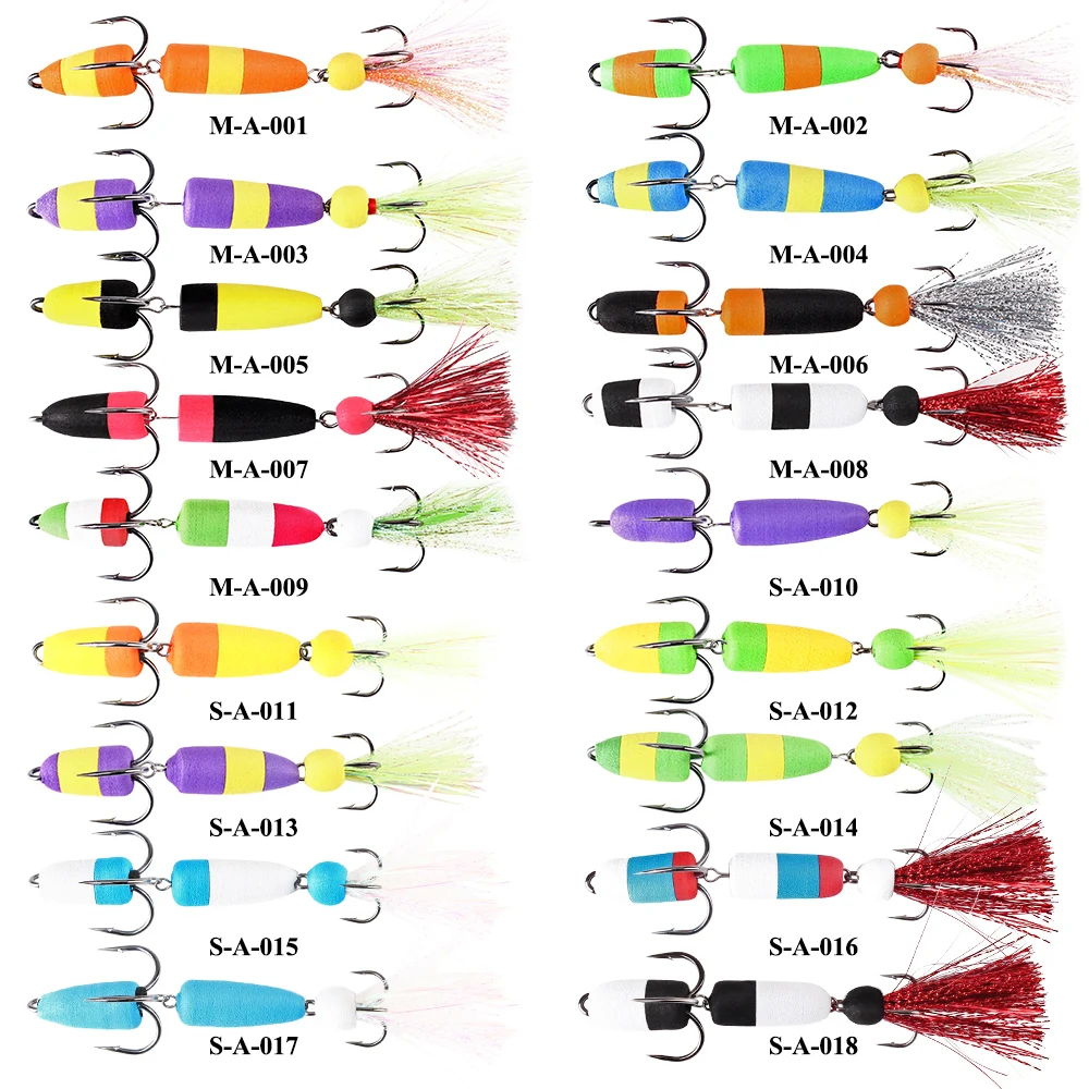 Fishing Lure 1PCS SwimBait 46Color Bass Lure Insect Bait Soft