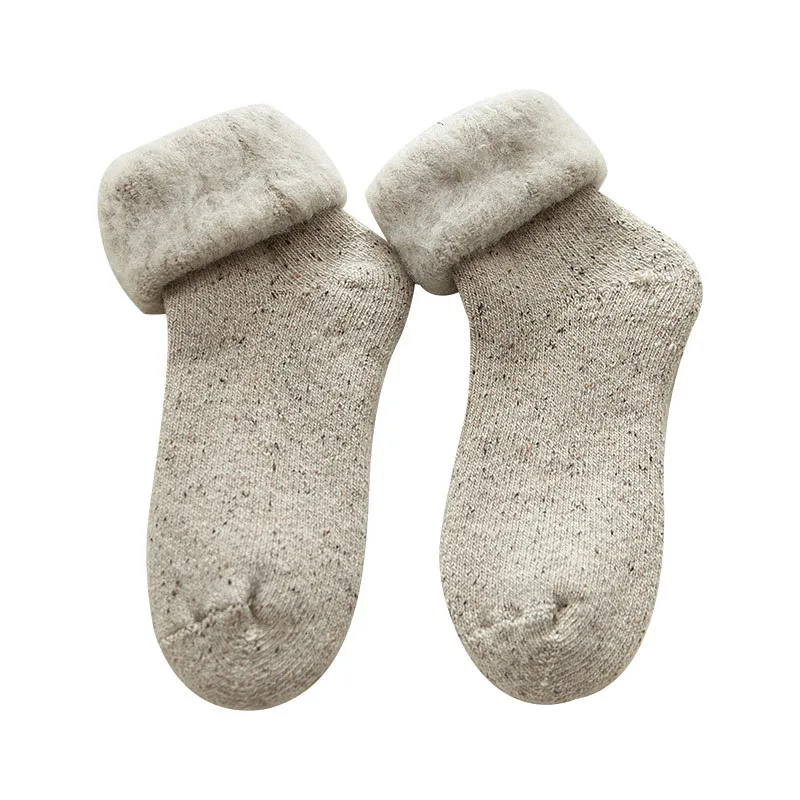 

XPAY Winter Women New Fashion Super Warm Cashmere Thicker Fleece Lined Thirty Below Zero Snow Socks Fast Delivery