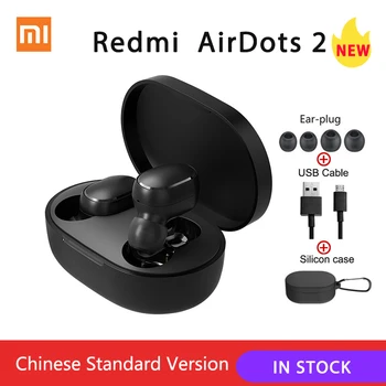 

Xiaomi Redmi AirDots 2 Wireless Bluetooth 5.0 Charging Earphone In-Ear stereo bass headset Ture Wireless Earbuds 2020 Newest