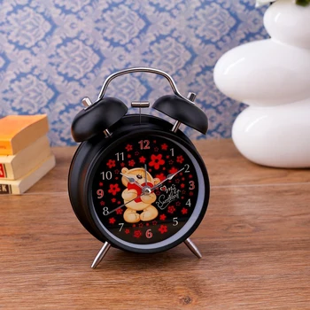

Alarm clock "I Love you", black, with illumination, 17x11 cm 2770113