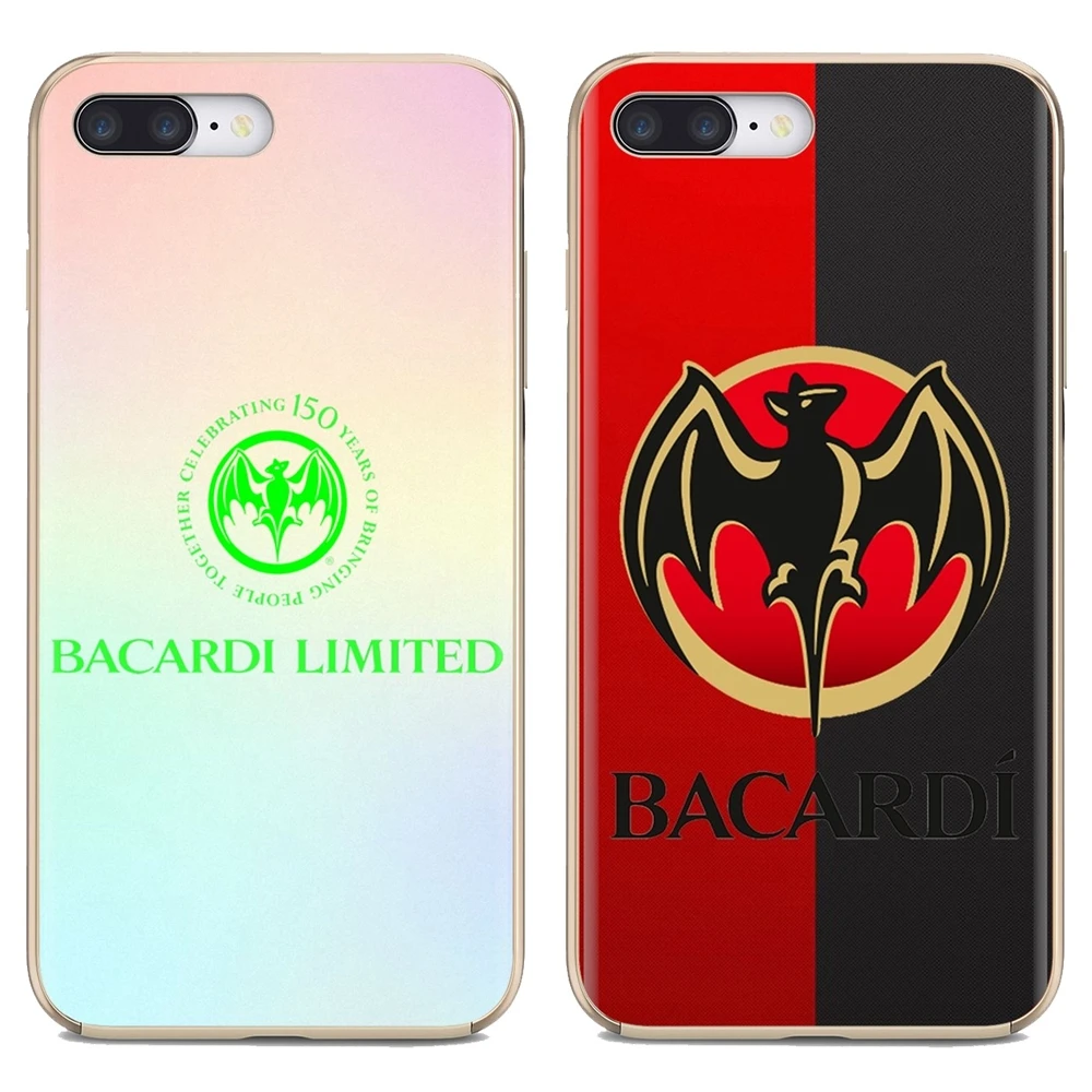 Стикер Bacardi Rum с надписью летучая мышь вампира для Huawei Mate Honor 4C 5C 5X 6X 7 7A 7C 8 9 10 8C 8X 20 Lite
