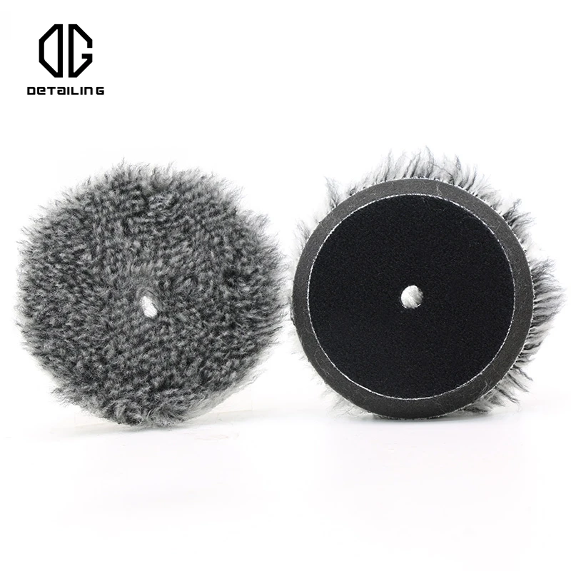 Car Polishing Kit NorthWolf Double Color Wool Buffing Pads 3 Inch 80mm Wool Polishing Pad