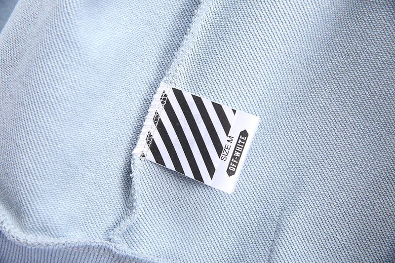 19ss Off-White OW цветы стрела Мужчины Женщины влюбленные Мода хлопок Повседневный кардиган на молнии толстовка с капюшоном Свободная куртка