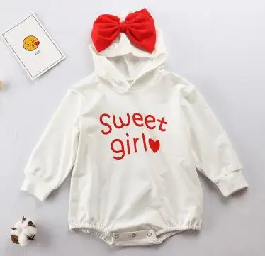 Боди; комбинезон для девочек; осенний клетчатый комбинезон с длинными рукавами; хлопковые костюмы для маленьких девочек; Одежда для новорожденных мальчиков и девочек - Цвет: Белый