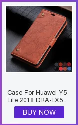 Для huawei y5 Priem чехол премиум класса из искусственной кожи кошелек с откидной крышкой подставкой и отделением для карт Карманный чехол для huawei y5 prime чехол