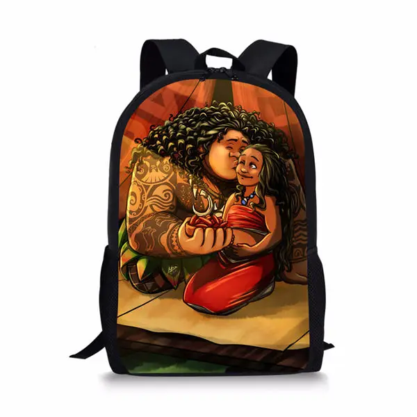 HaoYun/Детский рюкзак Vaiana Moana, школьные сумки с рисунком принцессы для студентов,, сумки для книг, Mochila, женские дорожные сумки - Цвет: CDWX2730C