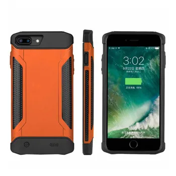 

4000mAh Shockproof Slim New Battery Case for IPhone 6 6S 7 8 Plus Power Bank Military industry Charing Cases Back Cover