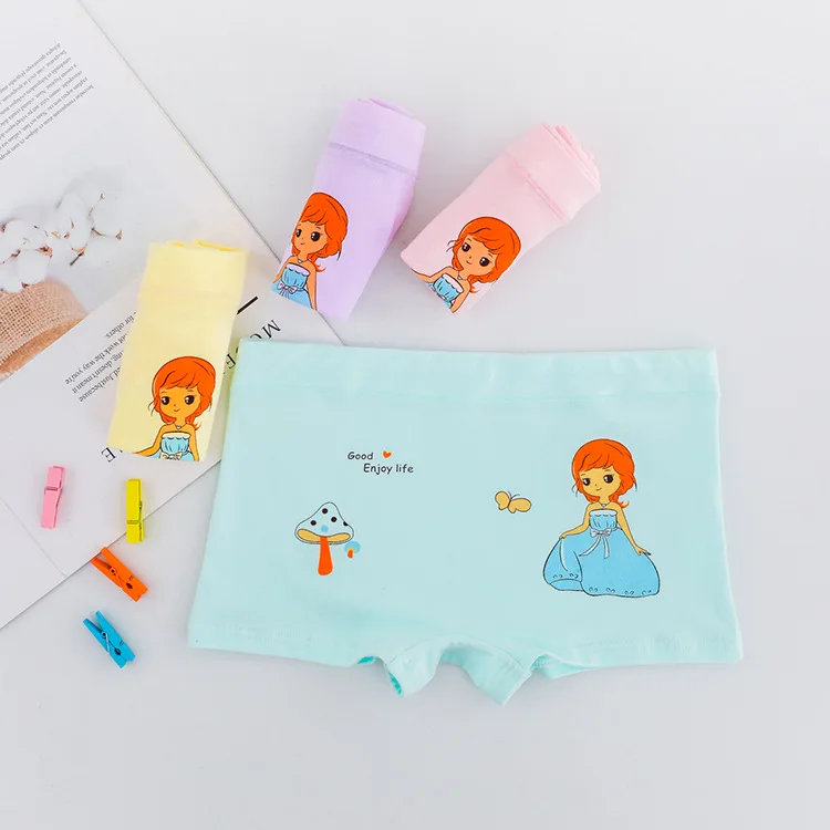

CHILDREN'S Underwear Women's Pure Cotton Boxer GIRL'S Underwear Boxer Pure Cotton Students Knicker Women's Cotton Boxer Briefs