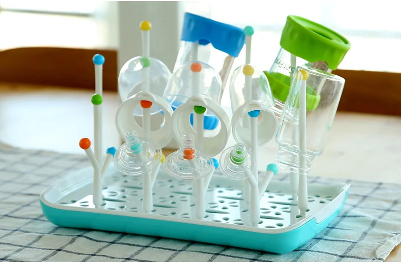 Baby Feeding Bottle Dryer Stand for Bottles Botellero Baby Bottle Drying Rack Storage Etendoir A Linge Infant Milk Nipple Dryer