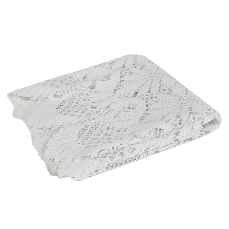 European White Lace Sheer Curtain For Kitchen Valance Window Curtains Coffee Dividers Door Roman Blinds | Дом и сад