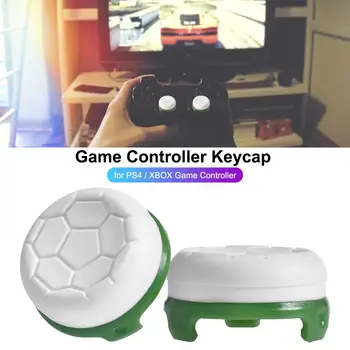 

2pcs/lot Game Accessory Protect Cover White Silicone Thumb Stick Grip Caps For PS4 For Xbox Game Joystick Controllers Keycap