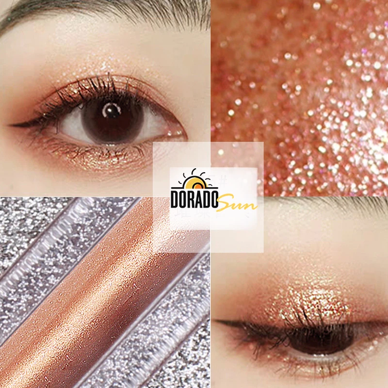 Doradosun жидкие тени для век Блестки макияжа Beas Sequins Eye Shadow Sparkle водонепроницаемые |