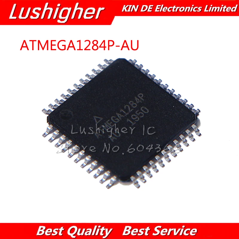 10 шт. ATMEGA1284P-AU ATMEGA1284P TQFP44 | Электронные компоненты и принадлежности