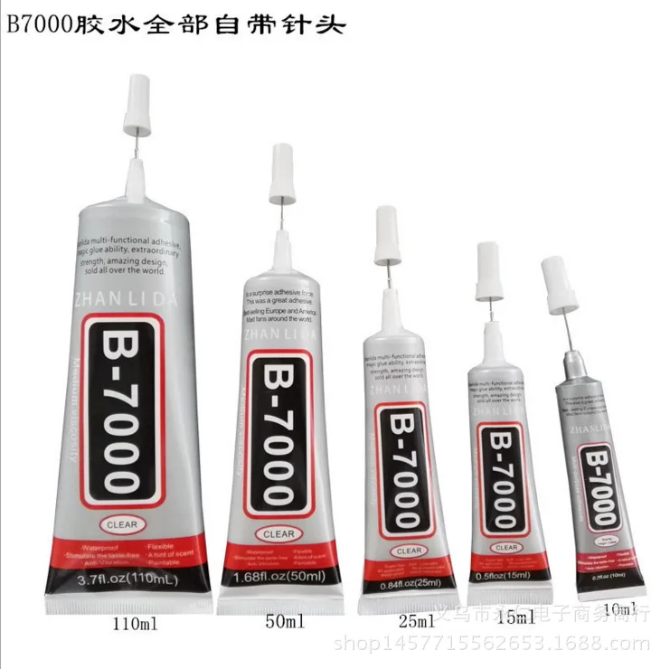 

1 pc 25ml Best B-7000 Multi Purpose Glue Adhesive Epoxy Resin Diy Crafts Glass Touch Screen Cell Phone Super Glue B7000 Nail Gel