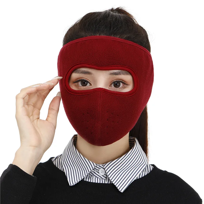 8 Colors New Winter Sports Face Mask Fleece Warmer Anti Pollution for Cycling Ski Snowboard Running Airsoft neck warmer (3)