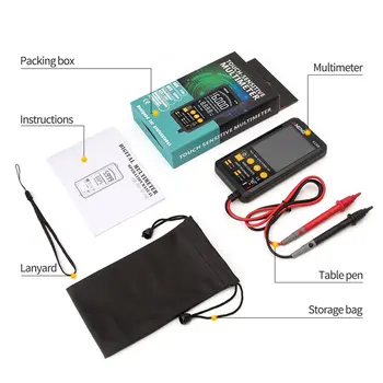 

Digital Multimeter Smart Screen DC Analog Bar True RMS Tester 6000counts Transistor Capacitor NCV Testers Meter