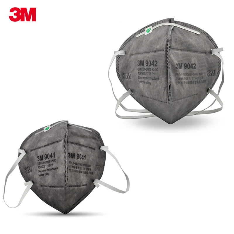 

3M 9041 9042 Anti-odor Anti-particulate Matter Anti-Automobile Exhaust Dust Anti-haze PM2.5 Activated Carbon Mask