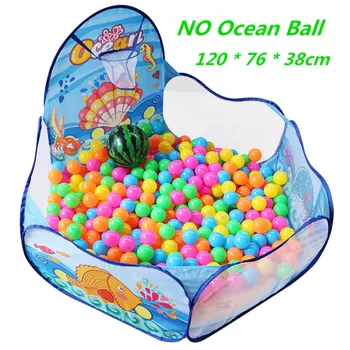

Outdoor Fun & Tent Kids Play Game House Tent Pool Children Ocean Ball Pool 120 * 76 * 38cm kids toys