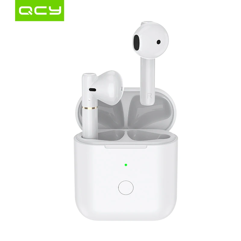 QCY T8 auriculares inalámbricos, Bluetooth V5.1 auriculares deportivos semi in ear con interfaz tipo c|Auriculares y audífonos| - AliExpress