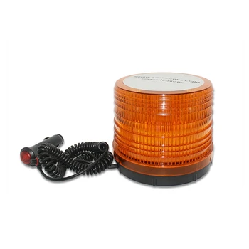 

72 LED Strobe Light Amber Warning Lights Super Bright Emergency Warning Flash Beacon Light with 12V Cigarette Lighter Plug with