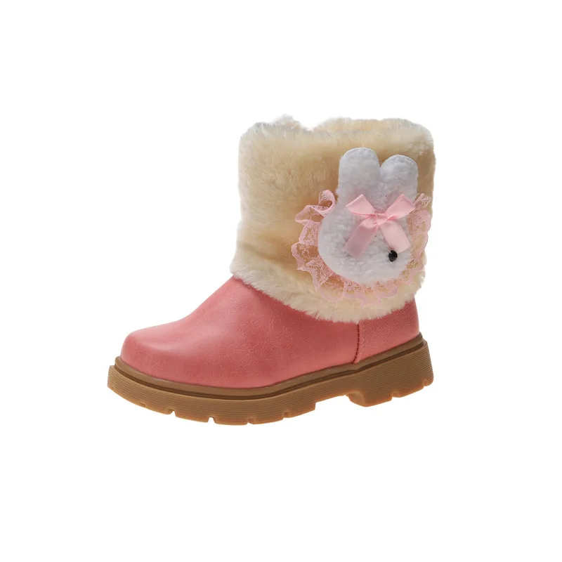 Детская зимняя обувь для девочек с героями мультфильмов детские зимние сапоги для девочек, модные зимние сапоги для малышей с мехом, теплые От 1 до 6 лет для малышей