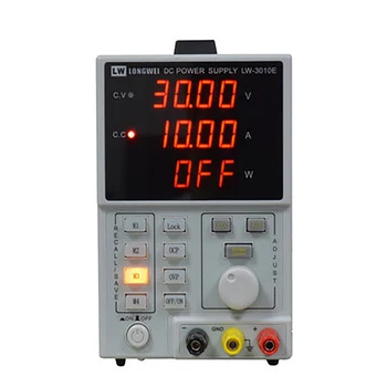 

3010E 110V/220V 30V 10A Switching Regulated Adjustable Dc Power Supply Linear Power Supply Digital Regulated Lab Grade