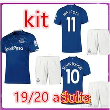 Новинка, комплект для взрослых, коллекция 19/20 года, футболка для футбола Everton FC, футболка KEAN RICHARLISON SIGURDSSON GBAMIN KEANE DIGNE CENK TOSUN DELPH Everton