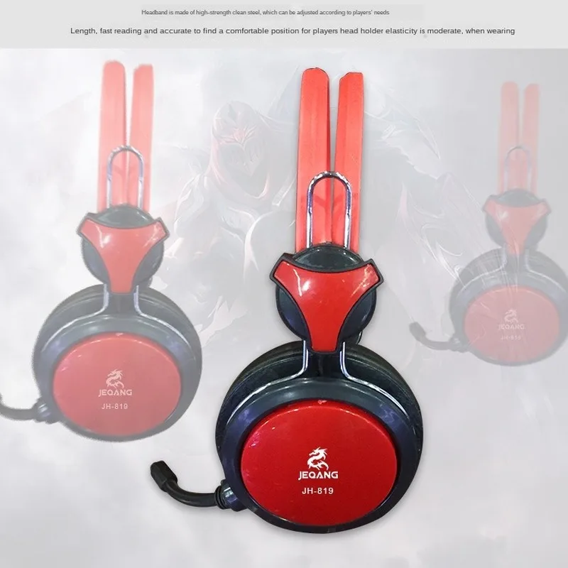 SEMVIS Earphone JH 819 Wired Headset Gaming Headset Wired Connection Colorful Internet Cafe Headset Earphones