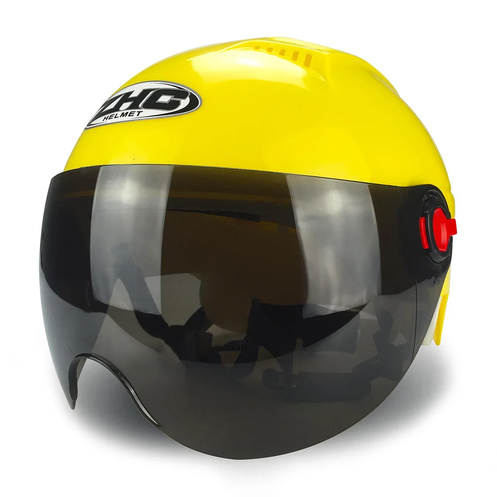 Harley-электрический велосипедный шлем мотоциклетный Летний шлем половина шлем УФ-защита шлем мини один размер универсальный