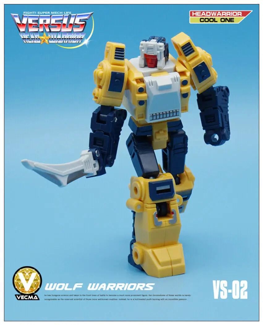 

New Transform Mech Fans Toys - Head Warrior - MFT VS-02 Weirdwolf instock