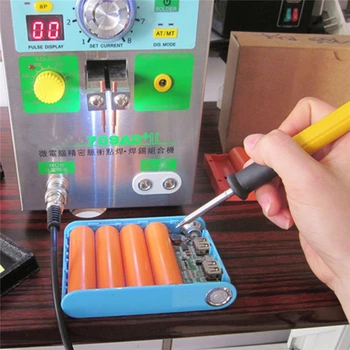 

For SUNKKO 709 Series Spot Welder Solder Iron Handle with T12 Soldering Heater Tip Solder Iron Adapter Replacement