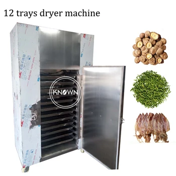 

stainless steel 12 trays dryer machine vegetable fruit meat dryer machine dryer oven machine