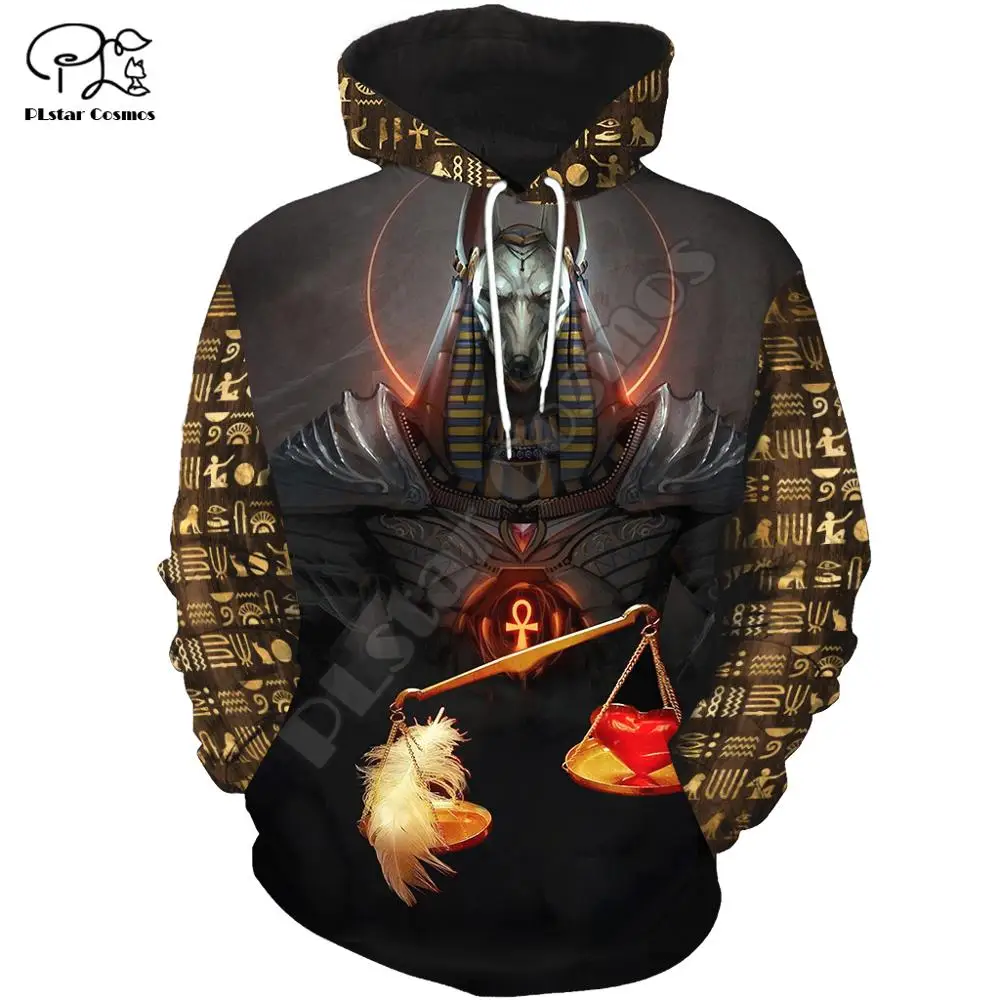 

PLstar Cosmos Horus Egyptian God Eye of Egypt Pharaoh Anubis Ancient Egypt 3DPrint Zipper/Hoodies/Sweatshirt/Jacket/Men/Women 12