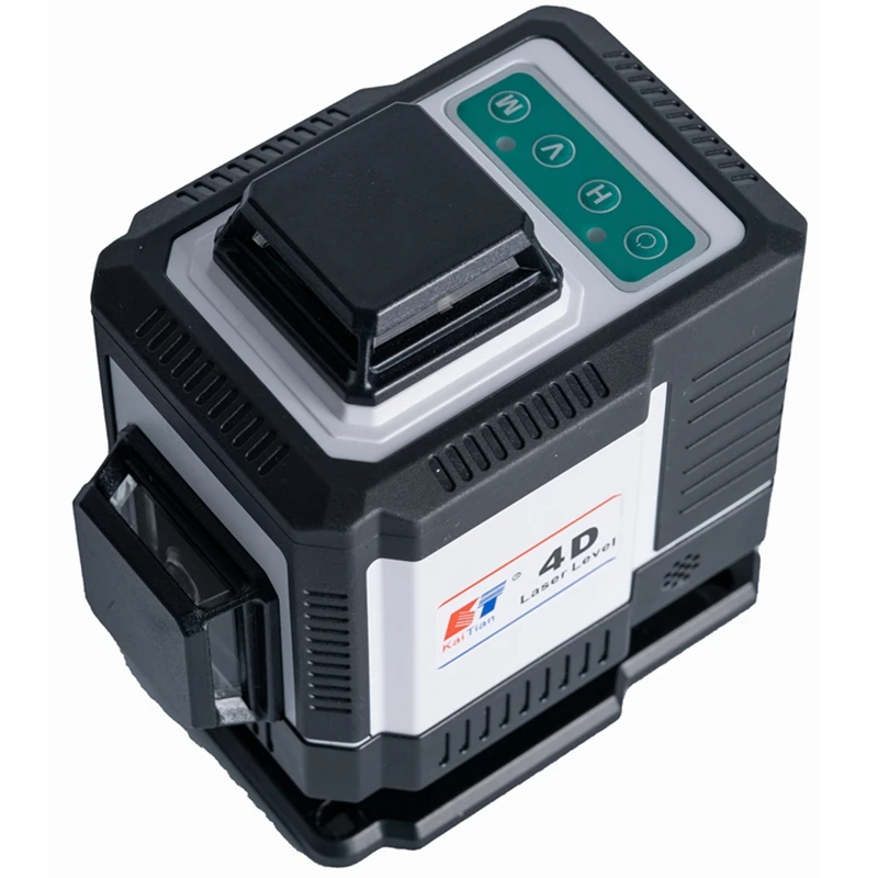 US $176.41 Kaitian 16Lines 4D Laser Line Level Electronic Automatic 360 Horizontal Vertical Cross Super Powerful Green Laser Level Receiver