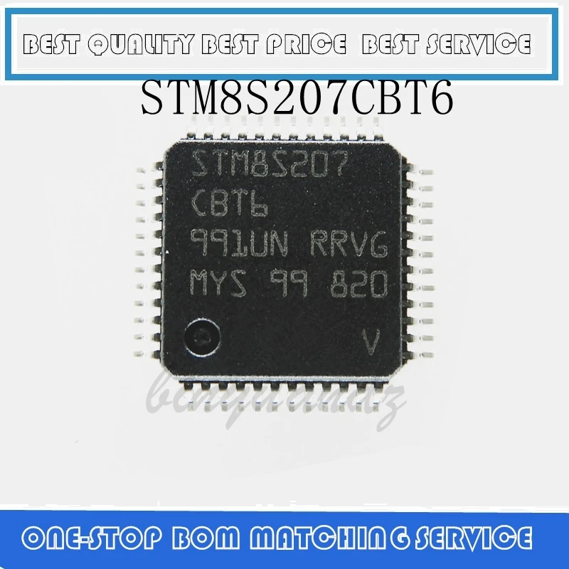 5 шт. STM8S207CBT STM8S207CBT6 QFP-48