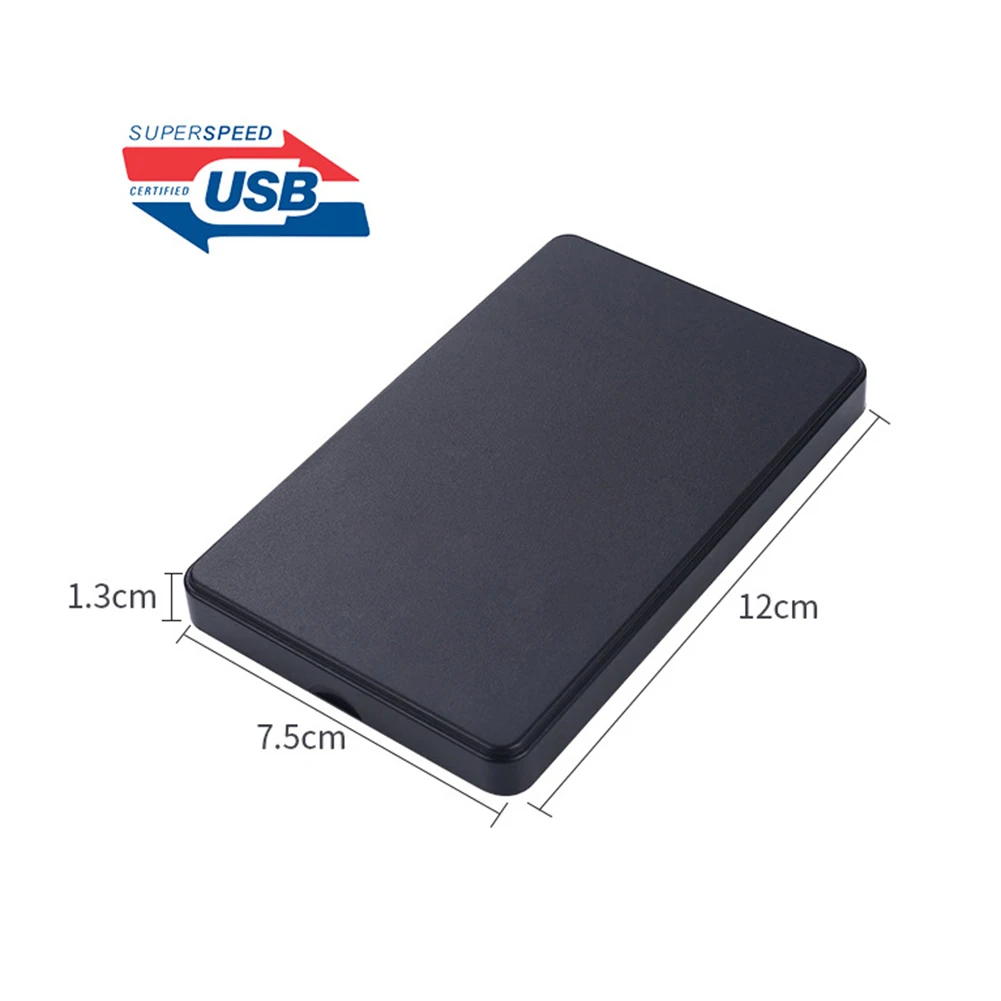 Корпус для жесткого диска 2,5 чехол USB 3,0 5 Гбит/с высокоскоростной 2,5 дюймовый SATA внешний жесткий диск чехол для мобильного жесткого диска коробка для HDD кейс для HDD