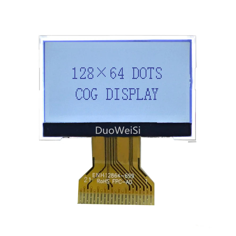 

1.2 inch COG LCD module SPI serial screen 12864 LCD module for Walkie-talkie 1.2 inch display screen